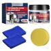 Stainless Steel Clean Wax Magical Nano-Technology Stainless Steel Cleaning Paste-Surface Safe No Residue Stainless Steel Cleaner and Polish for Appliances (1 Pc)