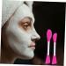 Ipetboom Skincare Tools 1 Film Stick Set Silicone Brush Double-head Applicator Brush Brush Brush Skin Care Beauty Tool Double-head Brush Portable Brush Purple Cosmetic Care Brush Plastic - Buy Online on GoSupps.com