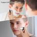 Electric Shaver Cordless ULSTAR Mini Portable Electric Razor Wet & Dry Shaving LED Display USB Rechargeable Shaver Waterproof IPX7 Electric Shaver Pocket Size Travel Shaver for Men Home Car Office (Silver) - Buy Online on GoSupps.com