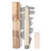 Soft Creamy Eyeshadow Stick  Shimmer Glitter Eyeshadow Pencil Crayon Highlighting  High Pigmented Eye Shadow Pen  Multi-Dimensional Eye Look Eye Liner Makeup-11 11 Silver Gray Shimmer