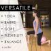 Live Infinitely 9 Inch Barre Pilates Ball & Hand Pump Anti Burst Mini Ball & Digital Workout eBook Included for Yoga  Exercise  Balance & Stability Training  Comes with Mesh Carrying Bag Rose 9 Inch - Buy Online on GoSupps.com