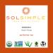Sol Simple Solar Dried Mango Snack - USDA Organic, Non-GMO, Vegan & Kosher - Gluten & Preservative Free - Ethically Sourced from Nicaraguan Farmers - 6oz (Pack of 2) - Buy Online on GoSupps.com