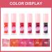 Topcent 6 Colors Lip Stain Set - Longwear Lip Tint & Plumping Liquid Lipstick - High Pigment Moisturizing Lip Gloss for Full & Sexy Lips - Vivid Watery Finish - 0.74 fl oz - Buy Online on GoSupps.com
