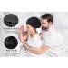Satin Silk Lined Sleep Cap - Adjustable Frizz-Free Hair Cover | Black - Buy Online on GoSupps.com