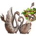 Exquisite Silverware Holder & Swan Spoon Holder | 13 Sets Red Antiquity Cutlery Accessories for Weddings Parties & Daily Use - Buy Online on GoSupps.com