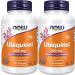 Now Supplements - 2 Pack - Ubiquinol 100 mg High Bioavailability (The Active Form of CoQ10) 120 Softgels