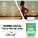 Sublingual NMN 500mg + Trans-Resveratrol 99% Purity Supplement - 3-in-1 Advanced Formula for NAD+ Boost, Anti-Aging, Immune Support - 120 Lozenges - Buy Online on GoSupps.com