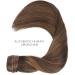 WENNALIFE Ponytail Extension Human Hair 18 Inch 80g Balayage Dark Brown Mixed Chestnut Brown In Ponytail Hair Extensions Wrap Around Real Hair Ponytail Extension Hair Pony Tails Extensions Hairpieces 18 Inch-80g #2/6/2 Dark Brown Mixed Chestnut Brown - Buy Online on GoSupps.com