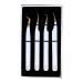 M LASH V3 Tweezer Set - Japanese Steel Volume & Classic Eyelash Extensions Tool (White) - Buy Online on GoSupps.com