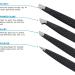 4-Piece Professional Eyebrow Tweezers Set for Precision Hair Removal - Ideal for Women and Men - Splinter, Blackhead, and Ingrown Hair Removal Tool - Buy Online on GoSupps.com
