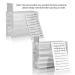 Shop Atomus 5-Layer Acrylic Eyelash Storage Box | Makeup Organizer & Adhesive Pallet Holder for Eyelash Extensions - Buy Online on GoSupps.com