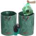 Yard Bags for Leaves Bags for Gardening in Courtyard Lawn Lawn Garden Bags Garden Bags for Debris Large Capacity with Up and Down Handles for Easy Dumping A/v 300l - Buy Online on GoSupps.com