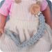 Troysinc 3-Pack Hand-Woven Rainbow Pacifier Chains | Beech Pacifier Clips for Newborn Girls & Boys - Style C - Buy Online on GoSupps.com