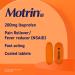 Motrin IB Ibuprofen 200mg Tablets - Fever, Muscle Aches, Headache & Pain Relief - 100 Caplets, Pack of 2 - Buy Online on GoSupps.com