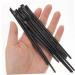 NULYLU 12pcs Eyeliner Brush Eye Shadow Brush Angled Liner Brush Eye Liner Makeup Brush Black Wooden Handle 14.5x0.7x0.5cm Black - Buy Online on GoSupps.com