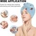 Super Absorbent Ice Hockey Players Microfiber Hair Towel Wrap for Women - 10x26 Inch Hair Turban with Button - Buy Online on GoSupps.com