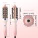 K&K Hot Hair Brush 38mm - Keratin Protect Heated Barrel | Ionic Smooth Shine Volumize Comb | Dual Voltage Hair Straightener Curler Styling Tool - Buy Online on GoSupps.com