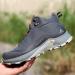 HUMTTO Men's Waterproof Hiking Boots - Lightweight & Breathable Ankle Boots for Trekking - Size 9.5 Grey - Buy Online on GoSupps.com