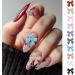 100PCS 3D Bow Nail Charms | Multicolor Acrylic Rhinestones for DIY Nail Art | Cute Decorations for Women & Girls - Buy Online on GoSupps.com