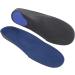 Shoe Insoles for Flat Feet & High Arches - 1.1in Arch Height Unisex Hard Bottom EVA Support (2 Pairs - Buy Online on GoSupps.com