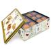 Pasticceria Matilde Vicenzi 5 O'Clock Tea Time Cookie Assortment Gift Tin - Made in Italy, 375g, Variety of Butter Flaky Pastries and Gourmet Cookies - Chocolate & Vanilla Creme Filled Bakery Snacks - 13 Ounce - Buy Online on GoSupps.com