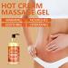 Anti Cellulite Massage Oil & Hot Cream Set Natural Firming Treatment for Legs Arms & Butt | Soothes Muscles & Moisturizes Skin (8 Fl Oz - Buy Online on GoSupps.com
