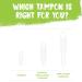Oi Girl Organic Cotton Tampons - Box of 16 Light Tampons with BioCompact Applicator - Buy Online on GoSupps.com