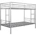 Metal Bunk Bed Full over Full Bunk Bed for Kids Adults Twin-Over-Twin Bunk Bed with Metal Frame and Ladder Bunk Bed Twin Over Twin Bunk Beds Metal Twin Size Bunk Beds Frame No Box Spring Needed(A Full A - Buy Online on GoSupps.com