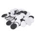 Grinding slices Pad peeling feet grinder sandpaper 100 pieces easy to replace nail glue removal for home (120#medium crissper sand)