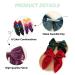 8 Pieces Large Hair Loops - Perfect Hair Accessories for Toddlers & Girls | Ideal for Daily Wear Birthdays & Celebrations - Buy Online on GoSupps.com
