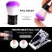 Kalolary Dual Nail Forms Set - 100PCS T-Shape Forms with Nail Tip Clip, Brush, File, and Poly gel Brush - Professional Nail Manicure Kit - Buy Online on GoSupps.com