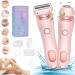 Silkglide Pro - 2024 New Silk Glide Razor Livora Electric Shaver for Women 2 in 1 Electric Shaver Razors for Women Wet & Dry Silk Glide Epilator Painless Hair Removal at Home (Pink)