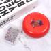 Magnetic Pin Cushion with 200 Sewing Pins | Round Plastic Magnetic Holder for Needles, Push Pins, Bobby Pins - Red - Buy Online on GoSupps.com