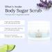 Sugar Me Smooth Body Scrub Fresh Lime Exfoliant for Unisex | 263ml | Best International Shipping - Buy Online on GoSupps.com