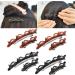 Fashion Double Layer Twist Hair Band Double Bangs Hairstyle Hairpin Bangs Hairstyle Hairpin Set Women Girls Hair Styling Bangs Clip Hair Tool Accessories - Buy Online on GoSupps.com