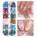 Holographic Nail Art Glitter Flakes - 12 Grids | Hexagon Sequins for Manicure Decoration - Buy Online on GoSupps.com