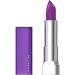 Maybelline Color Sensational Matte Lipstick, Violet Vixen, 1 Tube 830 VIOLET VIXEN
