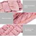 Zocone Makeup Hair Bands - 3pcs Bowknot Headbands | Coral Fleece Spa & Facial Cleaning Set (White Pink Blue) - Buy Online on GoSupps.com