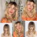 EMMOR Ombre Blonde Wigs for Women - Shoulder Length Heat Resistant Synthetic Wigs with Bangs | Ombre Gold 1 - Buy Online on GoSupps.com