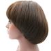 Short Afro Girls Cosplay Mushroom Wig with Bangs - Brown Bob Wig for Black Women - Buy Online on GoSupps.com