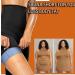 Dark Blue Sauna Sweat Shorts L/XL - Compression Workout Waist Trainer for Thighs & Tummy Control - Buy Online on GoSupps.com