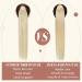 Elailite Real Hair Ponytail Extension #60 Platinum Blonde - 40cm 80g Smooth Natural Hair Braid - Buy Online on GoSupps.com