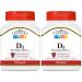21st Century D3 2000 IU Tablets 110 Count (Pack of 2)