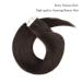 Buy Remy Human Hair Tape In Extensions - 50g 20 Pieces Deep Black Seamless & Reusable - Buy Online on GoSupps.com