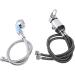 SALON SHAMPOO BED FAUCET WITH MIXING VALVE AND 70CM HOSE CHROME PLATED ZINC ALLOY FOR BARBERSHOP - Buy Online on GoSupps.com