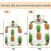 Naanle Tropical Golden Pineapple Heat Bottle | 1L Transparent Hot Water Bottle for Bed | Hand & Foot Heat Pain Relief | Heat & Cold Therapy - Buy Online on GoSupps.com
