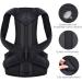 Back Brace Posture Corrector for Plus Size Women and Men Fully Adjustable Lumbar Support Brace Improves Kyphosis Humpback Posture Therapy-Belt (Color : Black Size : 5XL) (Black Small) (Black Medium - Buy Online on GoSupps.com