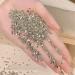 100pcs Quality Nail Art Decoration Accessories Rhinestone Nail Craft Decortaion Easy Installation and Removal for Clothing Accessories - Buy Online on GoSupps.com