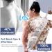 Sibba 1 PC Back Scrubber Shower Body Wash Sponge Loofah Bath Large Long Extended Puffs Stick Exfoliating Washing Removable Head Exfoliate Set Pack Mitts Soft Mesh Stretch Braided Strips Brush - Buy Online on GoSupps.com