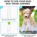 Portable Dog Shower Head | 4-Piece Water Sprayer Set for Outdoor Camping | Pet Bathing Supplies | Beach Shower Attachment - Buy Online on GoSupps.com